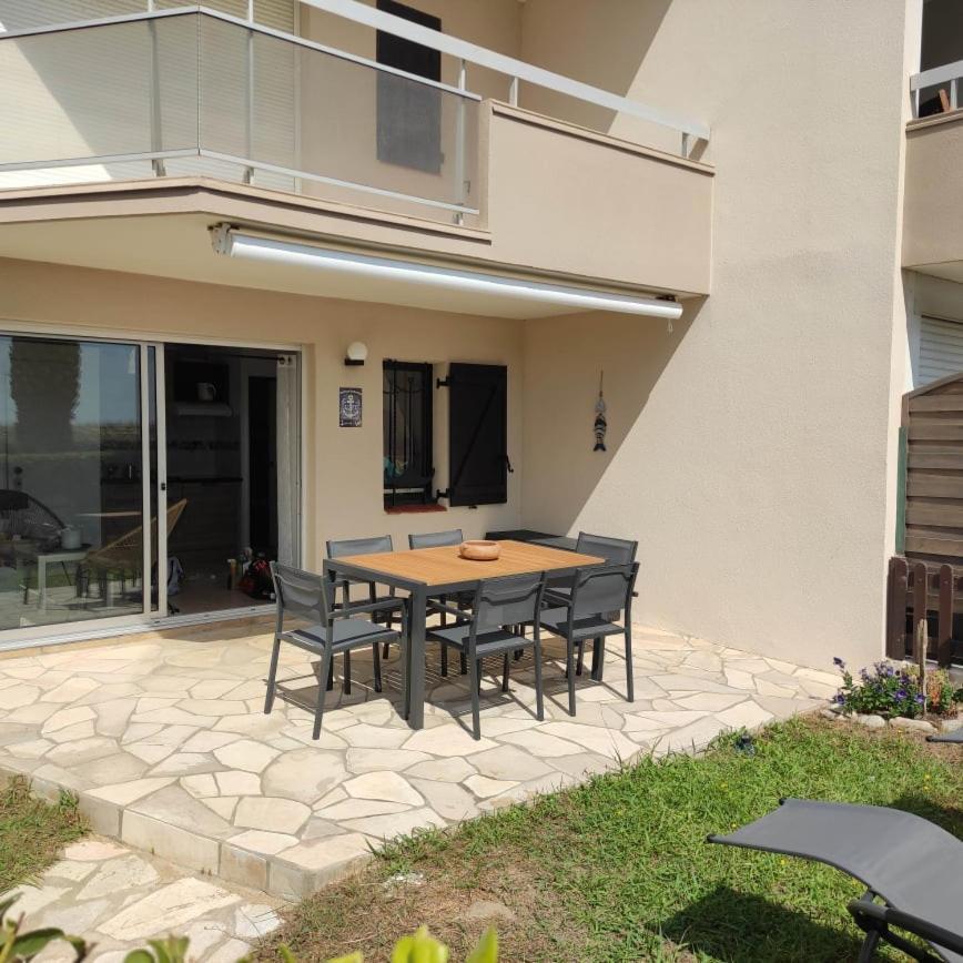 Les Capitelles 5 - Acces Direct A La Plage Depuis Le Jardin - T2 Avec Cabine - 6 Pers - Jardin - Piscine - Parking แซงต์-ซีเปรียง ภายนอก รูปภาพ